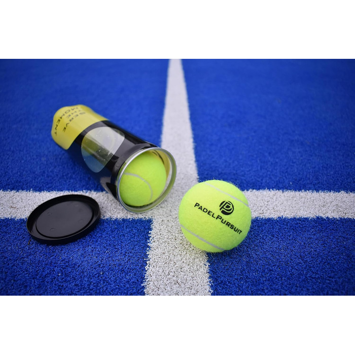 М'ячі для падел-тенісу PadelPursuit Training - 9 шт. в упаковці, для тренувальних ігор