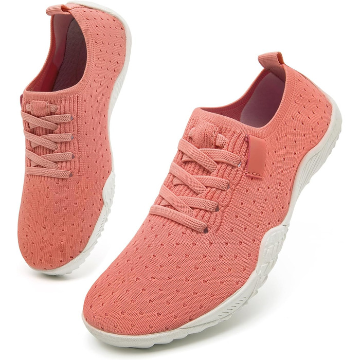 Босижні кросівки для жінок: м'які, дихаючі, зручні спортивні тари для занять у залі та бігу (44 EU, Рожевий)