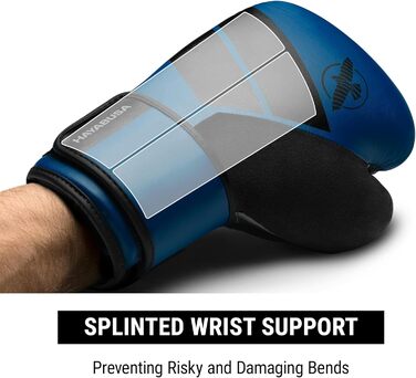 Боксерські рукавички Hayabusa S4 з екошкіри для чоловіків, жінок та дітей, різні ваги (12oz), для тренувань, спарингу, кікбоксингу, бойових мистецтв, Taekwondo, MMA, Muay Thai, блакитні