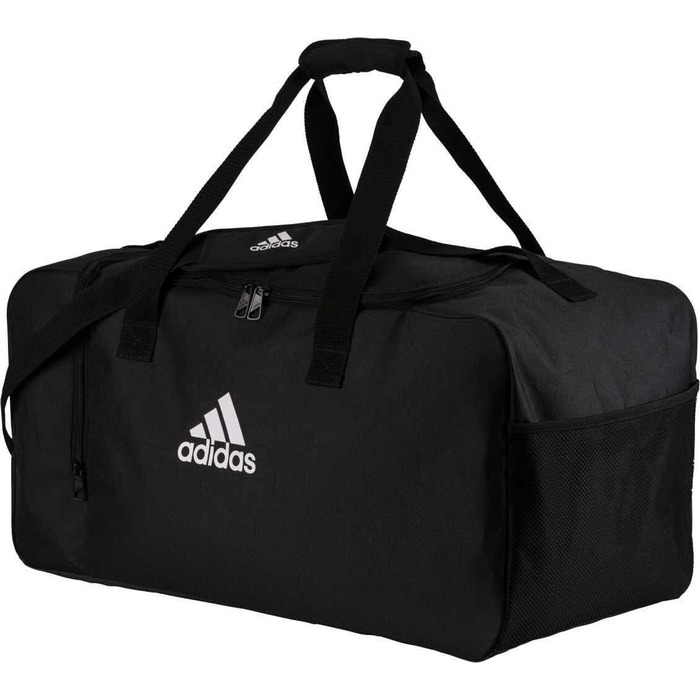 Дорожня сумка Adidas TIRO Small, унісекс, чорна-біла