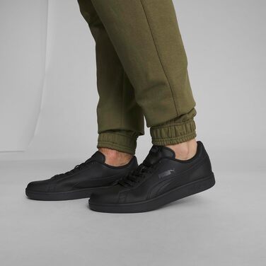 Кросівки Puma Smash V2 LS унісекс, чорні (Puma Black), розмір 45 EU