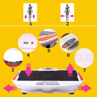 Віброплатформа для масажу тіла Maxtech Vibro Max-319G, 200 Вт