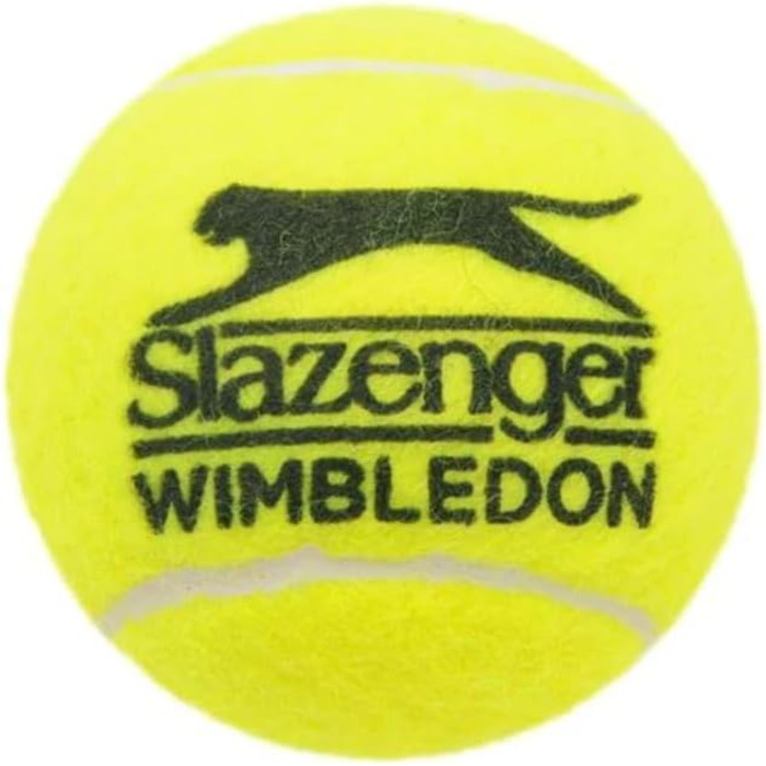 Тенісні м'ячі Slazenger Wimbledon, 4 шт., ITF, ліловий тубус, універсальний розмір