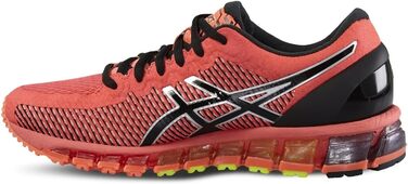 Кросівки жіночі ASICS Gel-Quantum 360 39 EU помаранчеві, чорні, срібні - для бігу