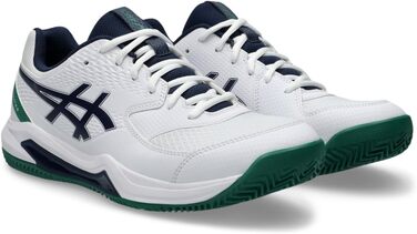 Тенісні кросівки ASICS Dedicate 8 Clay Mann Blau Weiß (42.5 EU, Широкий, Білий Midnight)