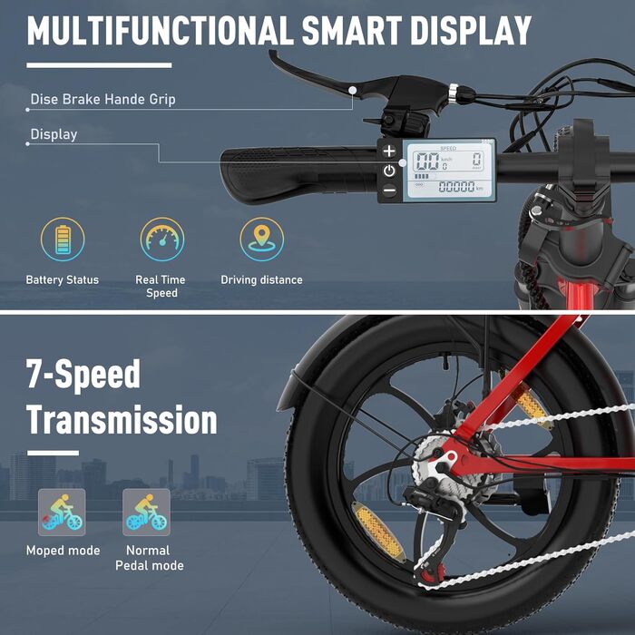 Електровелосипед HITWAY BK6S 2025 20