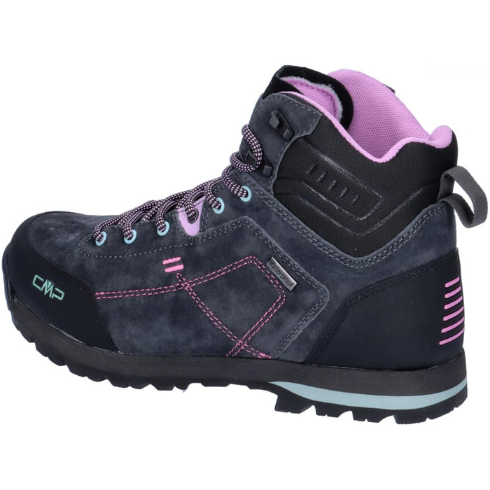 Жіночі трекінгові черевики CMP Alcor 2.0 Mid Wmn, водонепроникні, 39 EU, Piombo Ametista