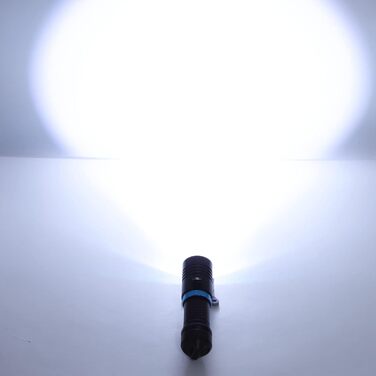 Підводний ліхтар для дайвінгу, професійний, 150м, водонепроникний IPX8, регулювання яскравості, LED L2, для підводного плавання