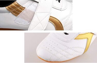 Взуття для Таеквондо Wakects: спортивні кросівки для Кунг-Фу, Тай-Чи, Таеквондо. Дитяче та доросле. Білий колір.