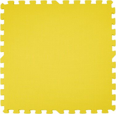 Комплект захисних килимків Sporttrend 24, 6 штук + 12 бортиків, 60x60x1 см, для підлоги, спортивний, фітнес, йога, пазл, вибір кольору