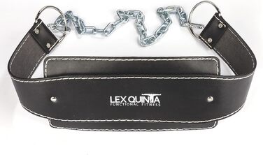 Пояс для діпів Lex Quinta зі шкіри для тренувань
