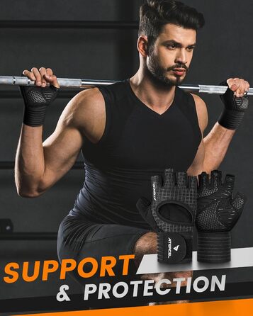 Фітнес рукавички ATERCEL для чоловіків та жінок: рукавички для тренувань, силових вправ, кросфіту, важкої атлетики та тренувань у залі