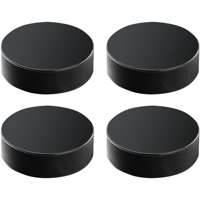 Набір шайб для хокею GRKB (4 шт.) – класичні шайби для дорослих