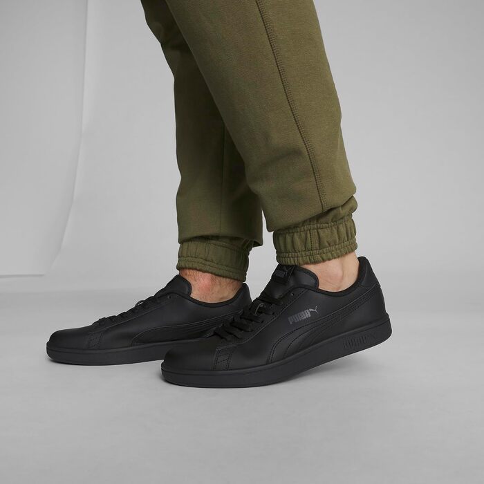 Кросівки Puma Smash V2 LS унісекс, чорні (Puma Black), розмір 45 EU