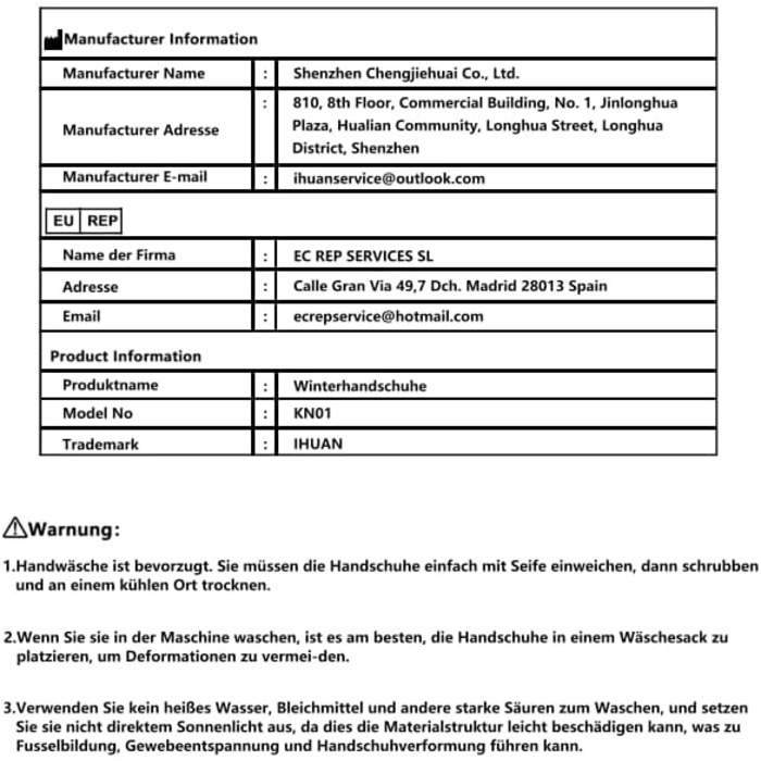 Термо рукавички для велосипеда Ihuan - чоловічі/жіночі, теплі, водонепроникні, вітронепроникні, спортивні, для велосипеда, бігу, катання на лижах, хайкінгу, чорного кольору