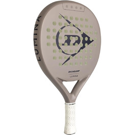 Падeль ракетка Dunlop Lumina - Amazon Exclusive, Графітовий фрейм, Ядро Pro Eva, 365г (Світло-сірий)