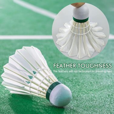 Волани для бадмінтону Yonex (12 шт) - професійні, для тренувань та вулиці, висока стабільність