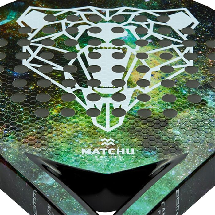 Падель ракетка Matchu 3K/18K карбон, EVA, 3D-грип, 47x3,8 см, 360 г, з чохлом, для початківців і професіоналів