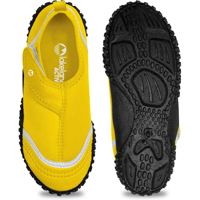 Активні водяні черевики Lakeland Seathwaite для хлопчиків, жовті, розмір 25 EU, просте застібання