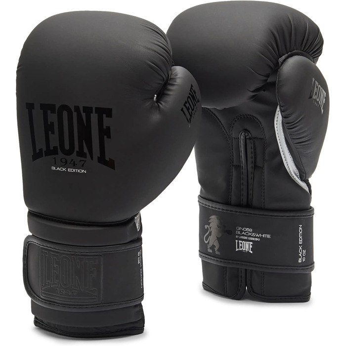 Боксерські рукавички LEONE 1947 Black Edition, унісекс, для дорослих