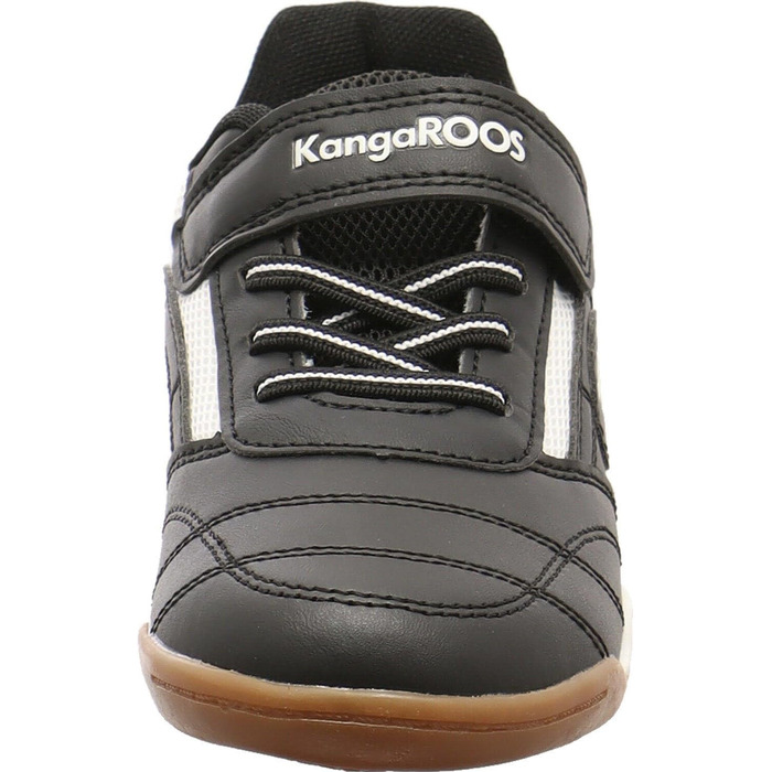 Дитячі спортивні кросівки KangaROOS Backyard 2.0 для залу та вулиці (37 EU, чорно-білі)