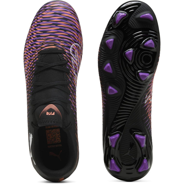 Футбольні бутси PUMA Future 8 Play FG/AG, 42.5 EU, Puma Black/White/Red