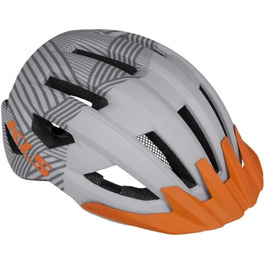 Велошолом Kellys DZE KLS MTB унісекс, сірий, регульований розмір M/L (55-58 см), In-Mold технологія
