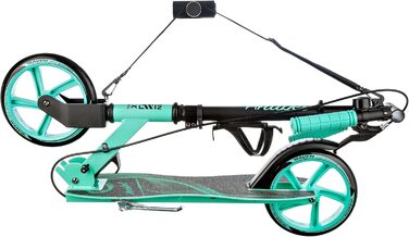 Скутер RAVEN Roller Tretroller Kickscooter для дітей та дорослих | Складний | Регульована висота | Ремінь для перенесення | Дзвінок | Тримач для пляшки