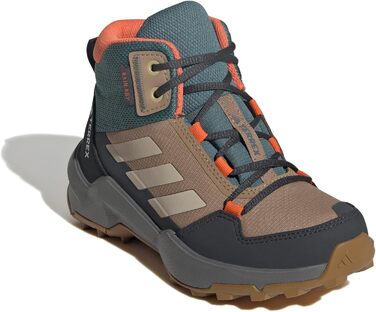 Туфлі для хайкінгу adidas Terrex AX4R MID RAIN.RDY, унісекс, дитячі, 29 EU, колір: Savannah Semi Impact Orange