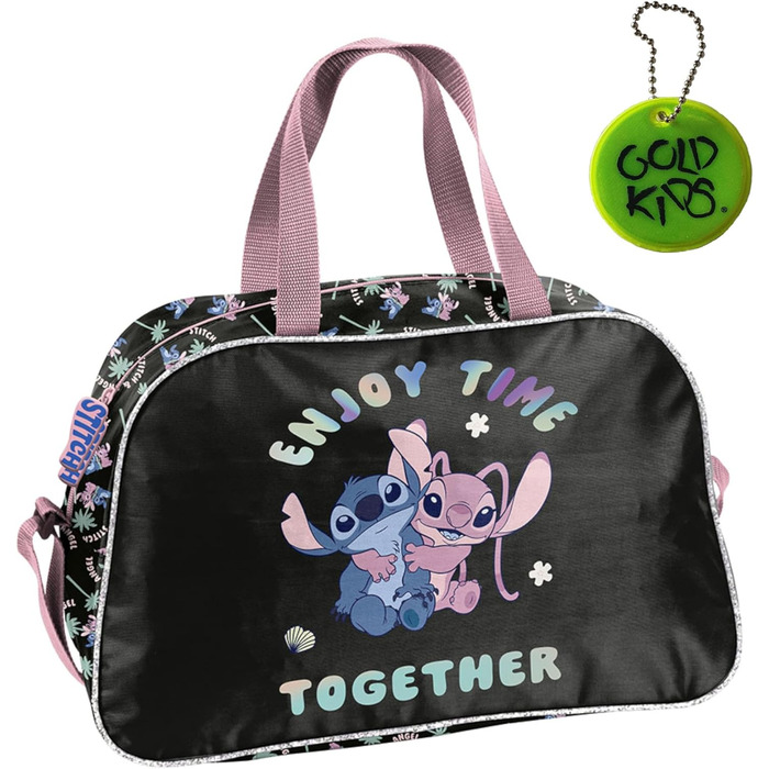 Спортивна сумка Paso для дітей (дівчаток та хлопчиків) з мотивом Stitch - сумка для плавання з посиленим дном, 40 x 25 x 15 см