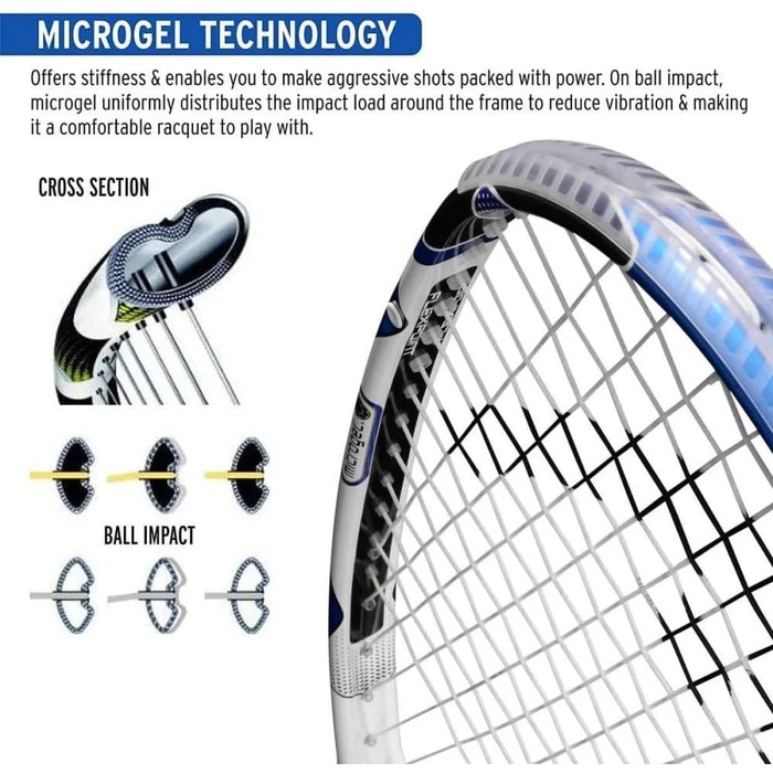 Сквош ракетка HEAD Microgel 125 100