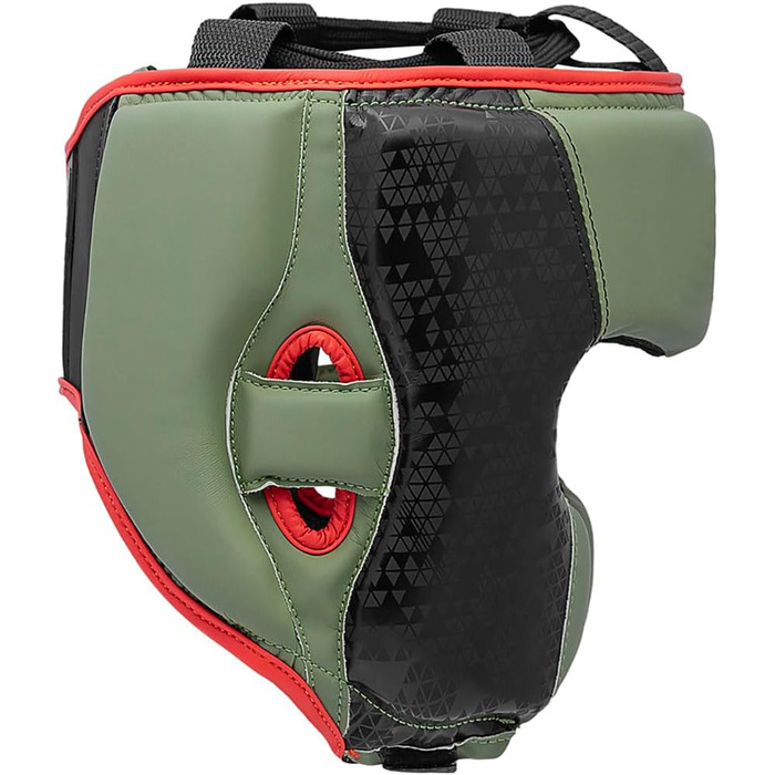 Боксерський шолом Adidas Hybrid Combat 50, захисний, чорний