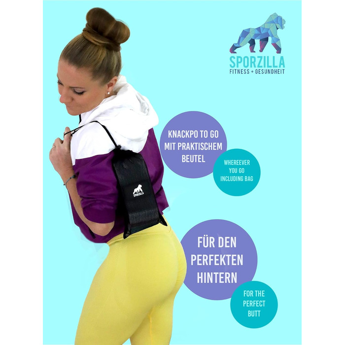 Спортивні еластичні стрічки Sporzilla® Booty Band для тренування сідниць - Набір фітнес-стрічок для будь-якого рівня: реабілітація, досвідчені та професіонали