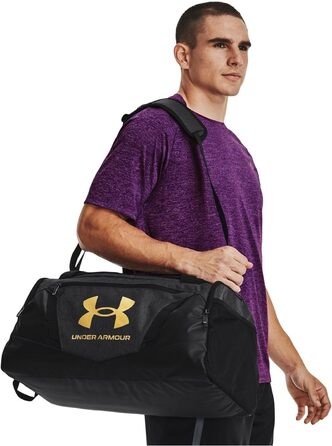 Універсальна спортивна сумка-рюкзак Under Armour UA Undeniable 5.0, чорний меланж, середній розмір