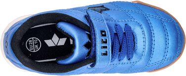 Дитячі спортивні залу та турнірні кросівки Lico Rockfield для унісекс (32 EU, блакитно-чорні)