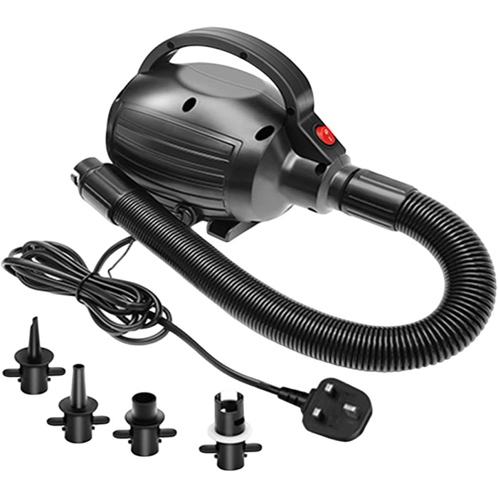 Надувна гімнастична мат для акробатики та кікбоксингу, 3/4/5/6 метрів, 20 см заввишки, чорно-рожева