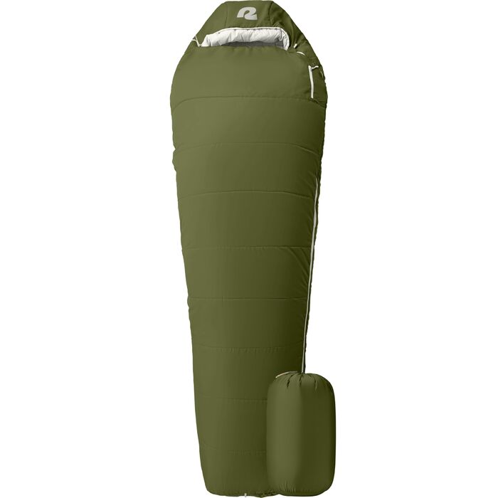 Спальний мішок Retrospec Dream 15°C, мумія, для кемпінгу, Juniper, Long