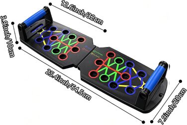 Дошка для віджимань Push Up Board 14 в 1: багатофункціональна система для тренувань рук та грудей для чоловіків і жінок