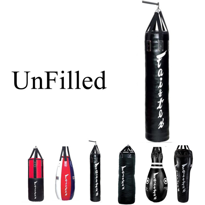 Бананова груша Fairtex HB6 6 футів для боксу, муай-тай, кікбоксингу та ММА, 33 см x 48 см
