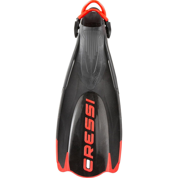 Ласти CRESSI Maui – унісекс, регульовані, з системою EBS для плавання та снорклінгу, чорно-червоні, M/L (41/44 EU)