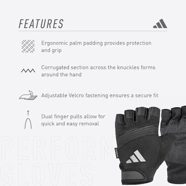 Рукавички для тренувань adidas Performance, спортивні