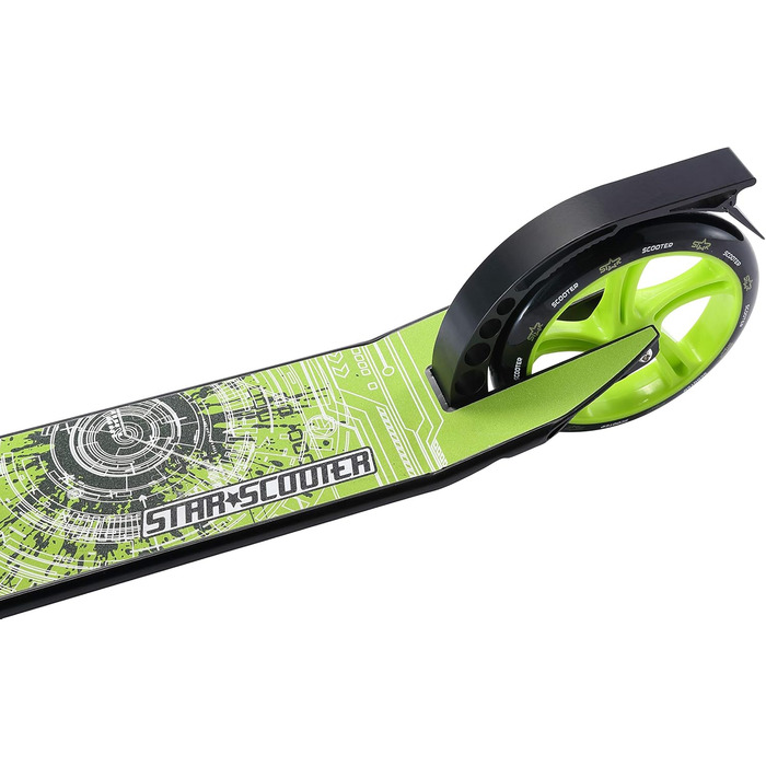Самокат STAR SCOOTER алюмінієвий для дітей та дорослих, 205 мм колеса, для міста, для хлопчиків і дівчат від 6 років
