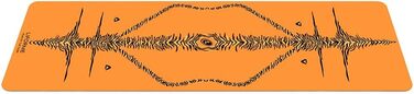 Liforme Zodiac Tiger – Еко-йога-мат, нековзкий, з унікальною розміткою, біорозкладний