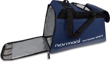 Сумка для лижних черевиків normani Mountain DEPO 45 л з відділенням для шолома, для хард/софтбутів або роликів, темно-синя