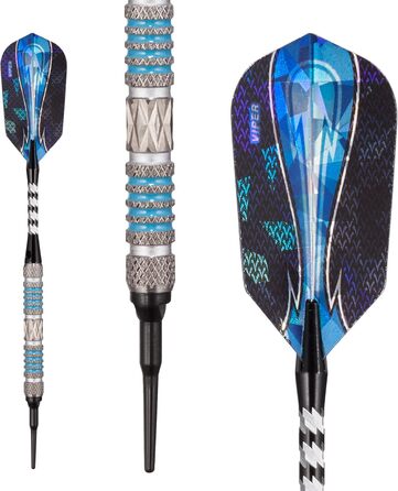 Дротики Viper Astro 80% вольфрамові з м'яким наконечником та чохлом для зберігання/подорожей