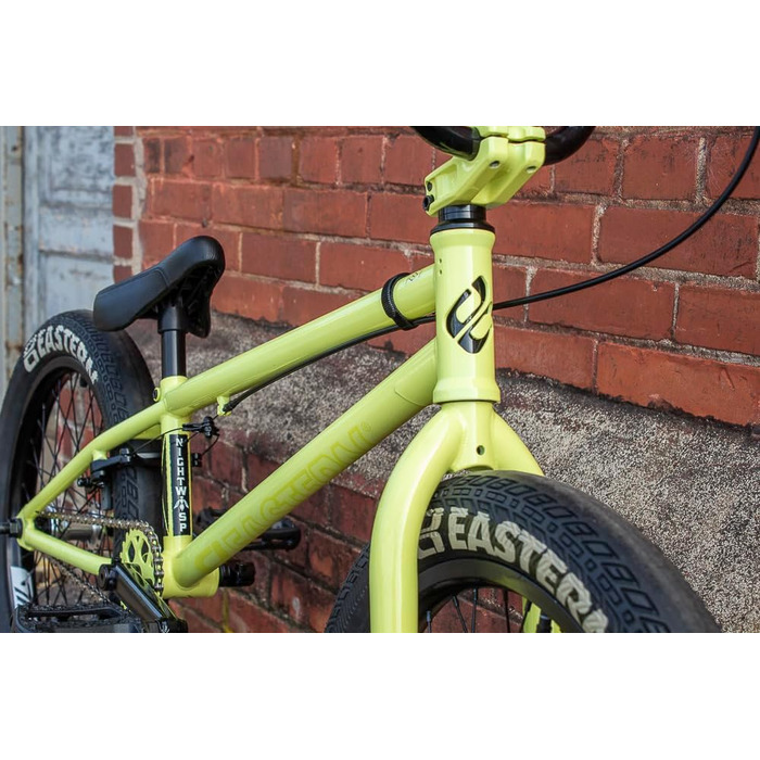 BMX велосипед Eastern Bikes Nightwasp 20 дюймів, легка хромолева рама, жовтий