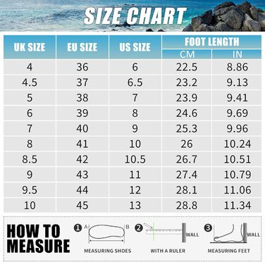 Водні черевики для жінок та чоловіків Tolaler: товсті, неслизькі, швидковисихаючі, міцні та довговічні. Ідеальні для пляжу, подорожей та плавання. Розмір 42 EU A 03