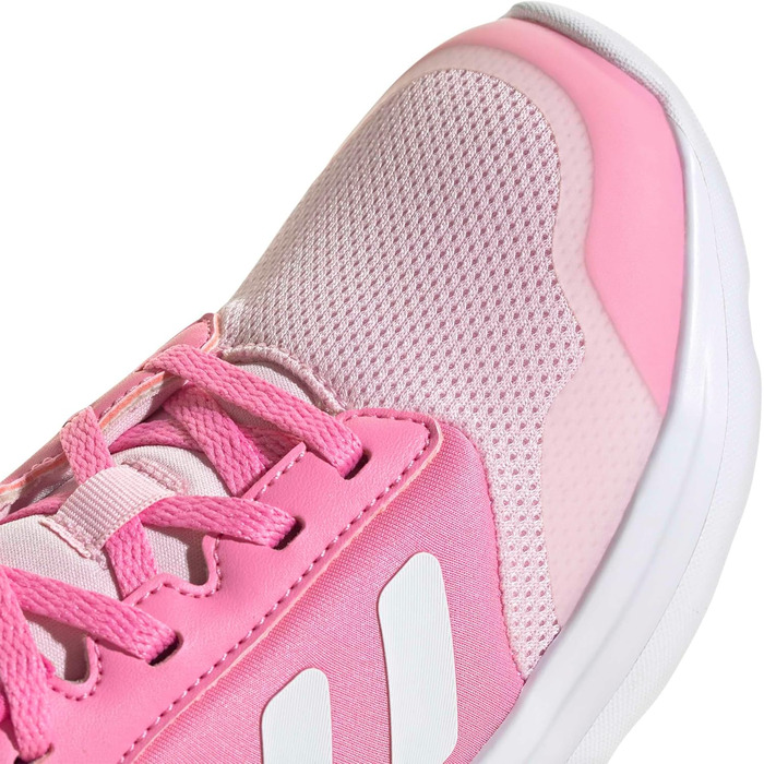 Дитячі кросівки Adidas TENSAUR Run 3.0 для дівчаток та хлопчиків (39 1/3 EU), рожевий, білий, фіолетовий
