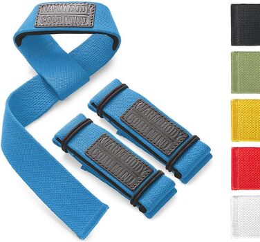 Ляскові ремені для підйому тягарів Warm Body Cold Mind з неопрену 3 мм/6 мм - випробувано на 350 кг - для силових тренувань, фітнесу, бодібілдингу, пауерліфтингу, кросфіту, тренажерного залу, присідання, тяги (Синій Basic)