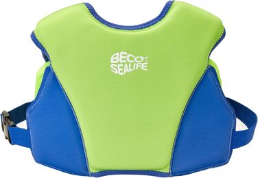 BECO-Sealife: Дитяча жилетка для плавання, 2–6 років, 15–30 кг, зелена
